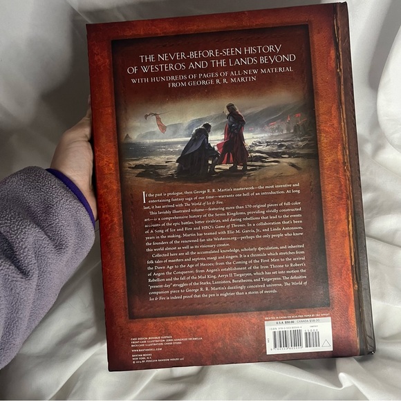 “The World of Ice and Fire” Hardcover Book by George R.R. Martin - Picture 3 of 4
